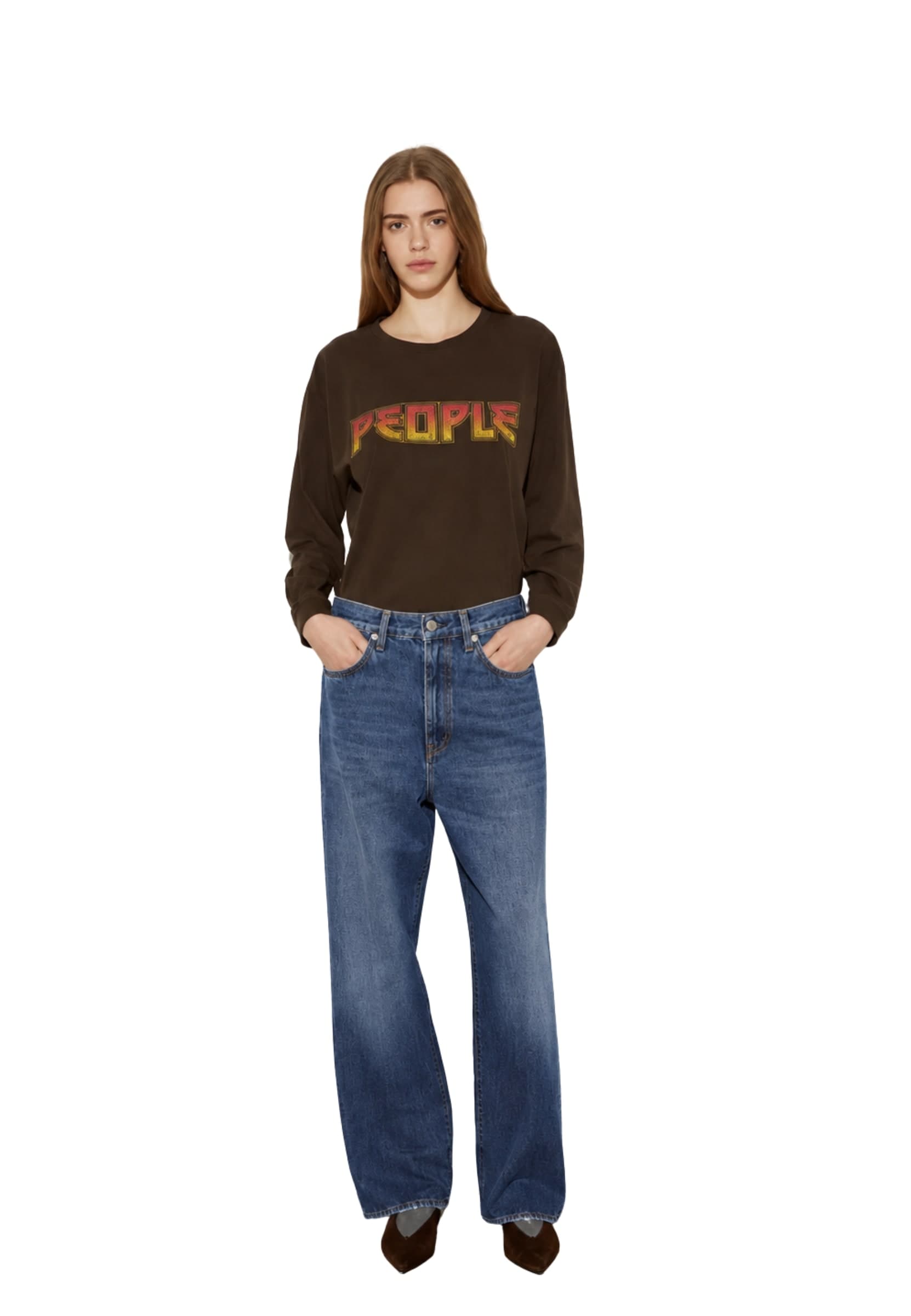 PEOPLE JEANS GAMBA LARGA - 2