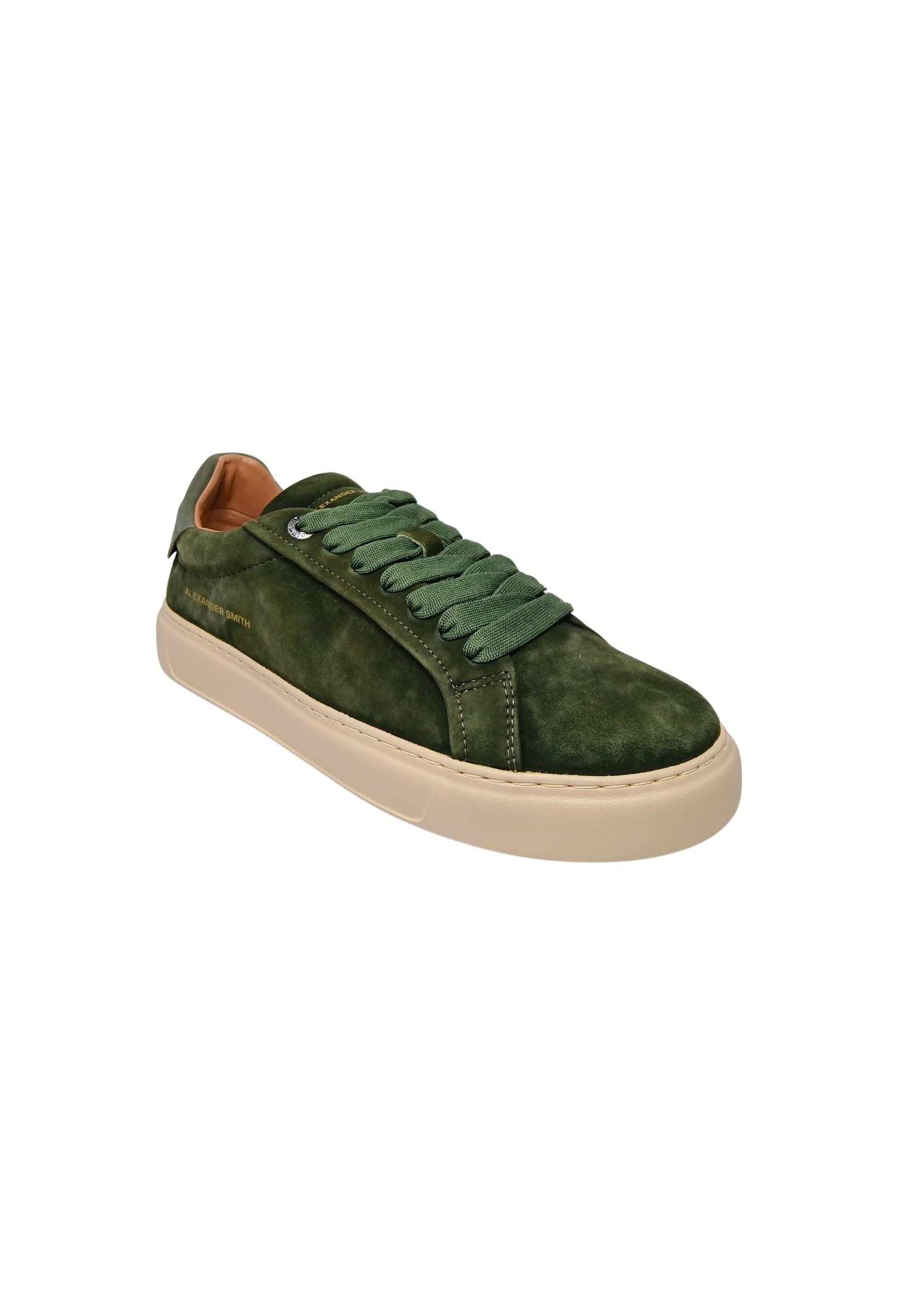 ALEXANDER SMITH SOM_3669_DOL Alexander Smith Uomo Camoscio Verde - 2