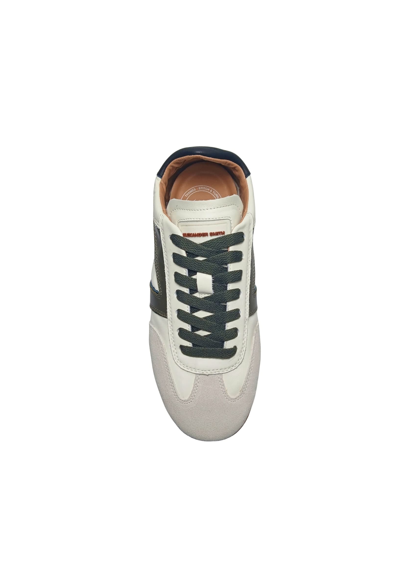 ALEXANDER SMITH TMM_3373_WOV Alexander Smith Uomo Pelle Bianco - 3