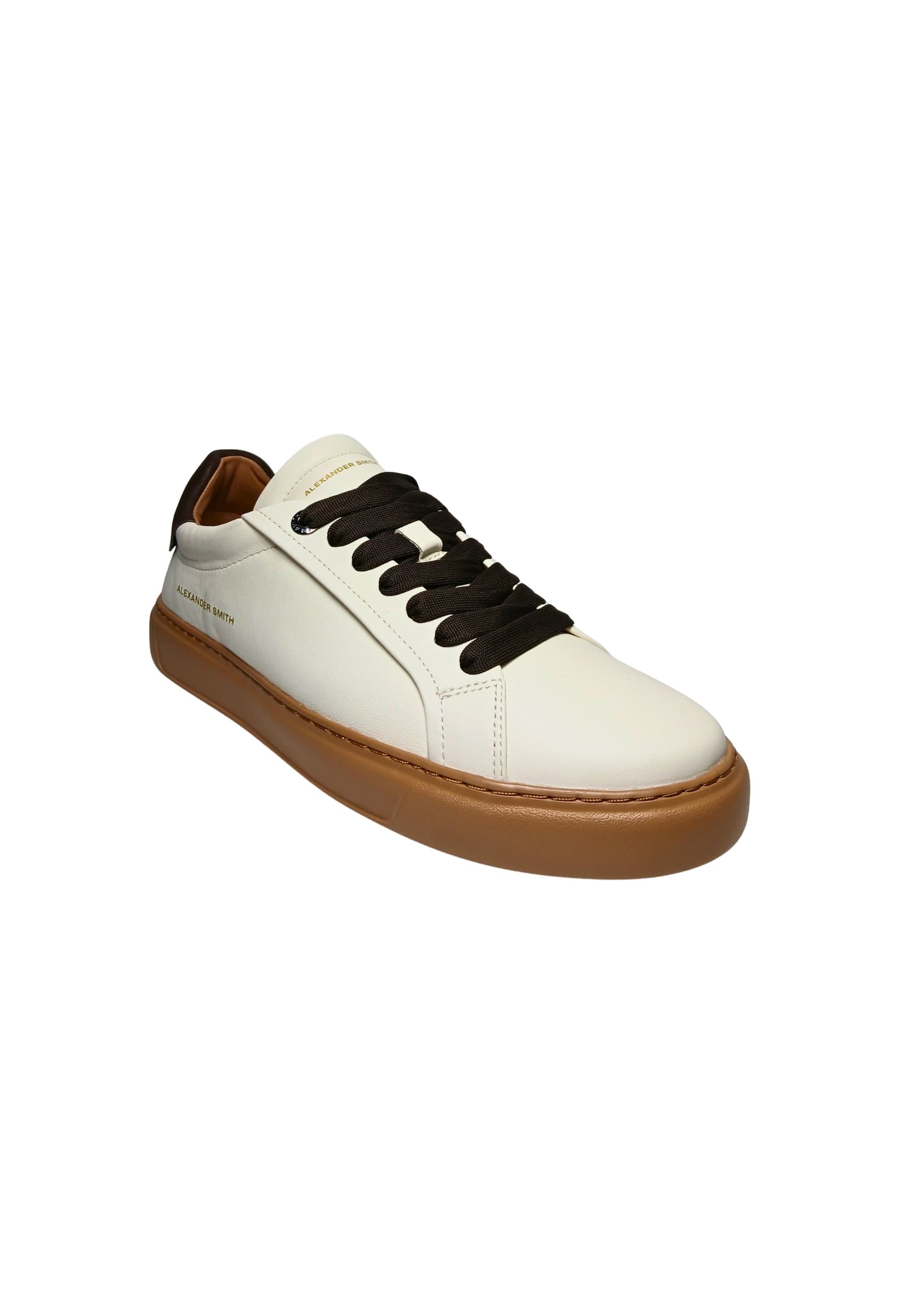 ALEXANDER SMITH SOM_3670_FDB Alexander Smith Uomo Pelle Bianco - 2