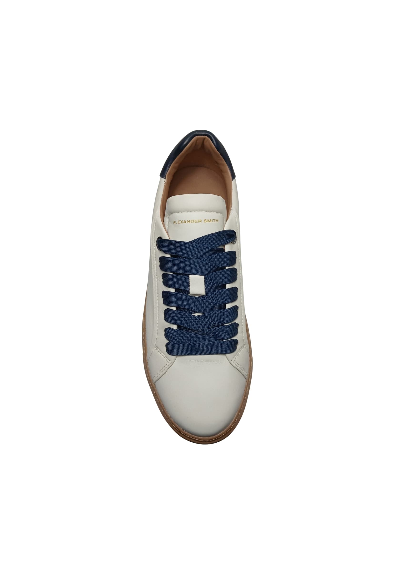 ALEXANDER SMITH SOM_3670_OFN Alexander Smith Uomo Pelle Bianco - 3