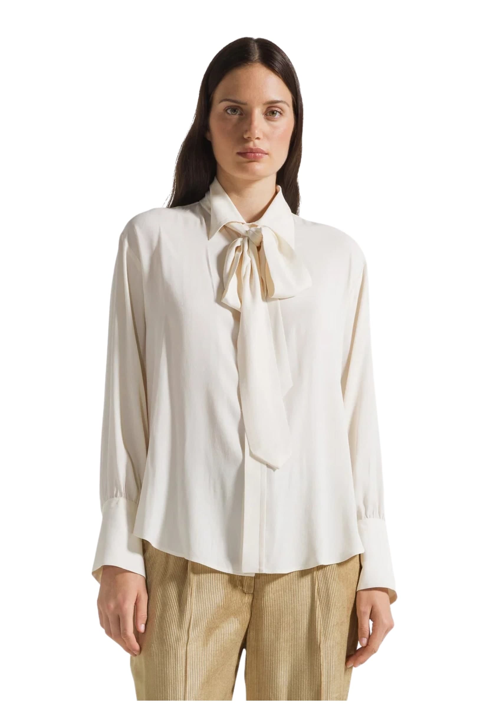 SEVENTY CAMICIA CON FUSCIACCA IN  CREPE Seventy - 2