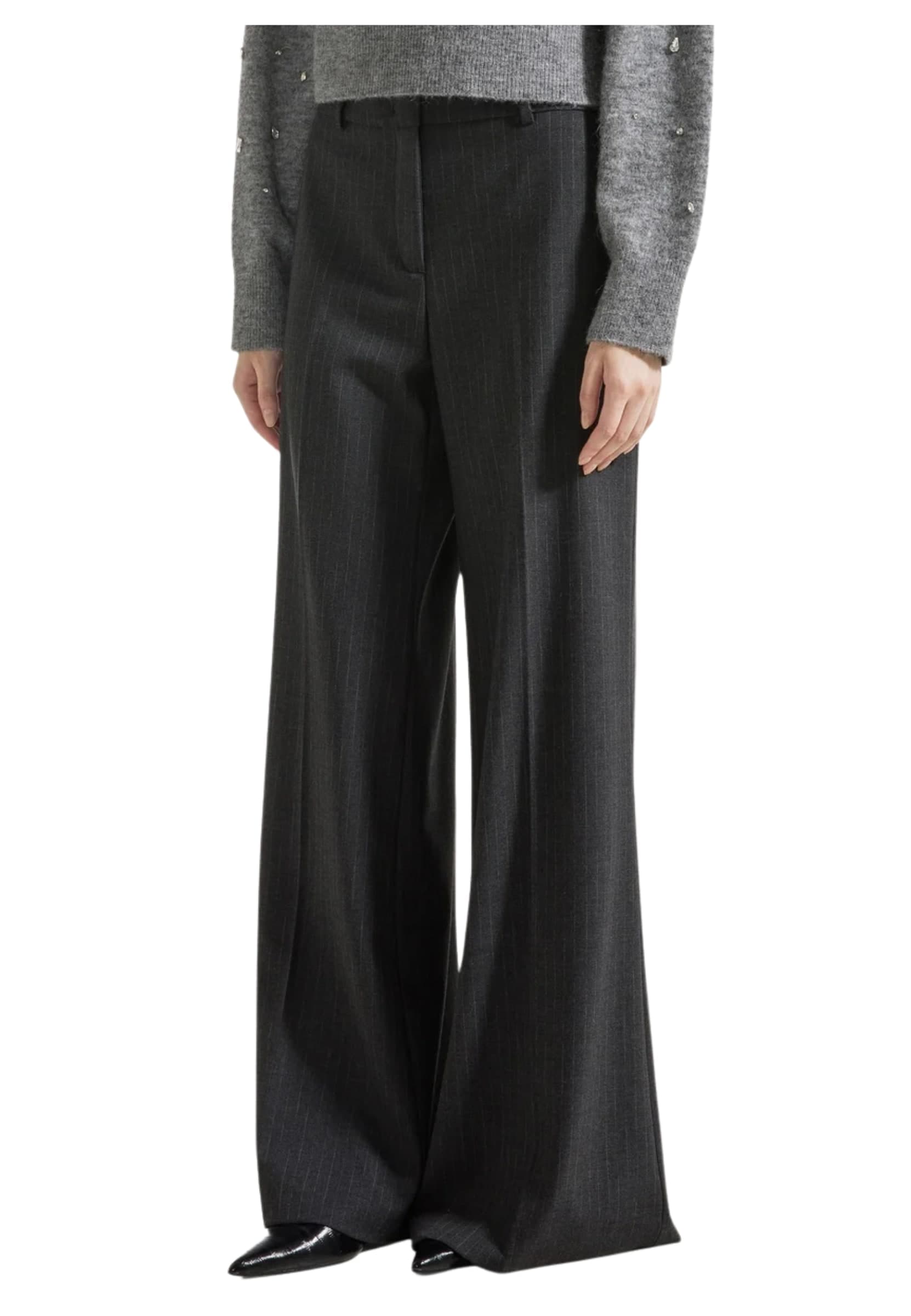 SEVENTY PANTALONE A VITA ALTA Seventy GESSATO - 2