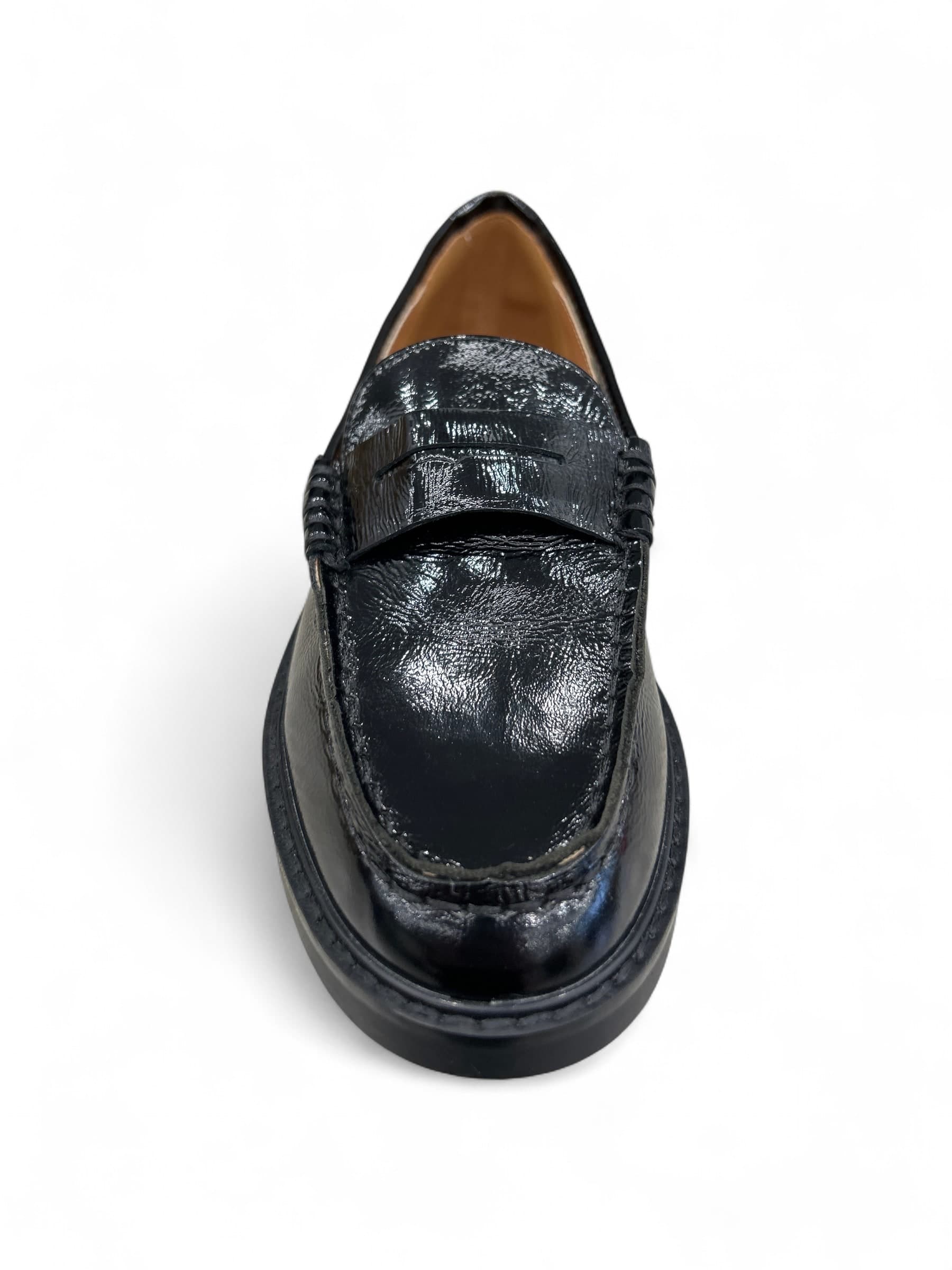 STEVE MADDEN Steve Madden Mocassini Uomo in Pelle Nera Lucida - 2