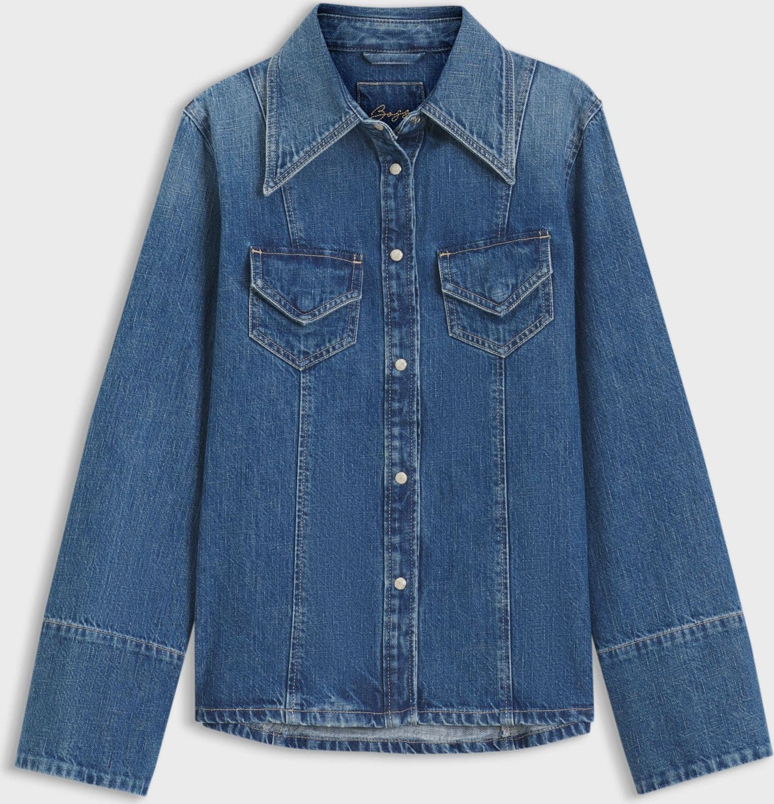 BOSS  Camicia in denim C_SLIM SHIRT 10280117 01 - 6