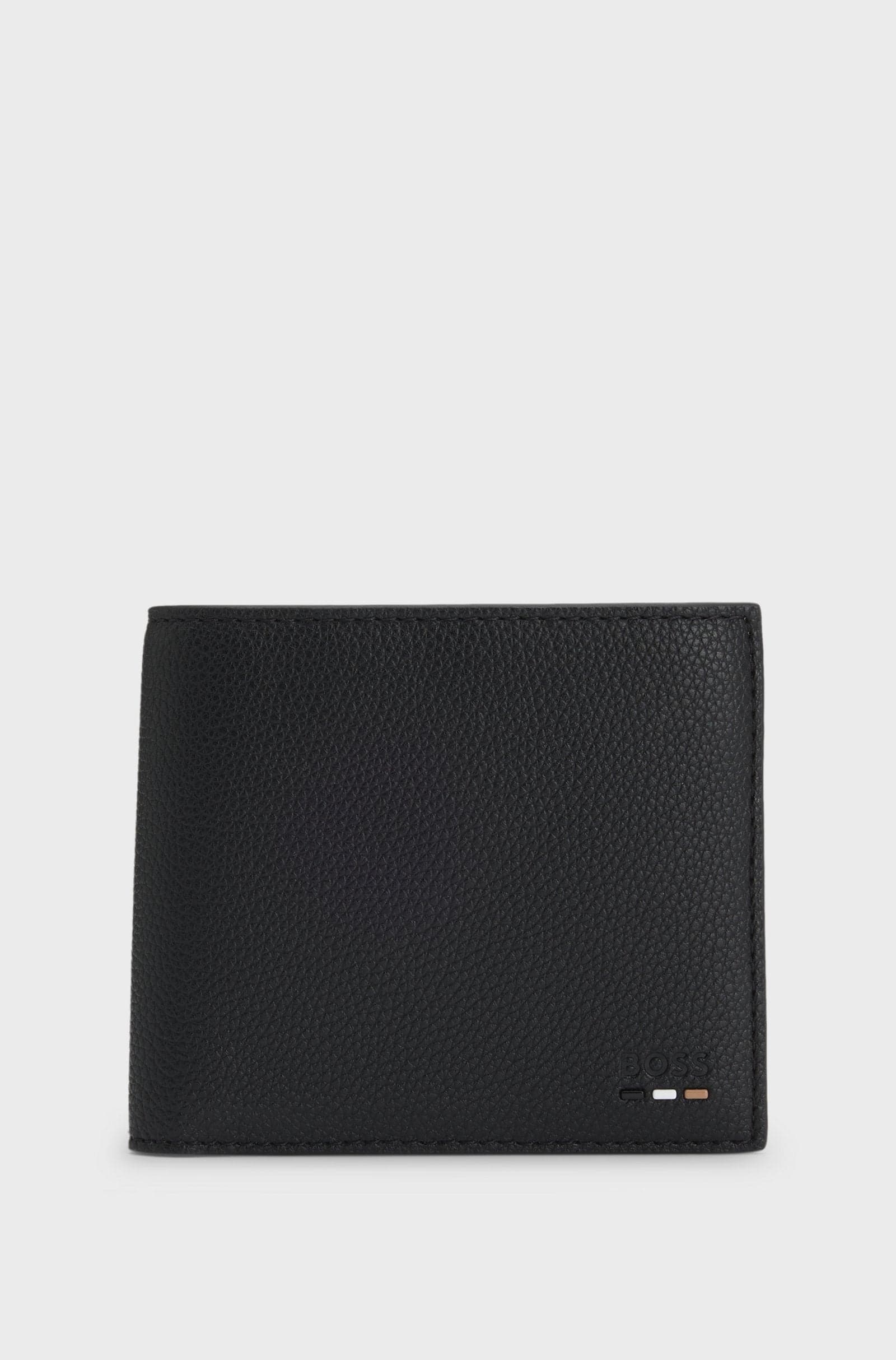 BOSS  Portacarte e portamonete Ray_4cc_Coin N. 10263216 01 – BLACK (001)