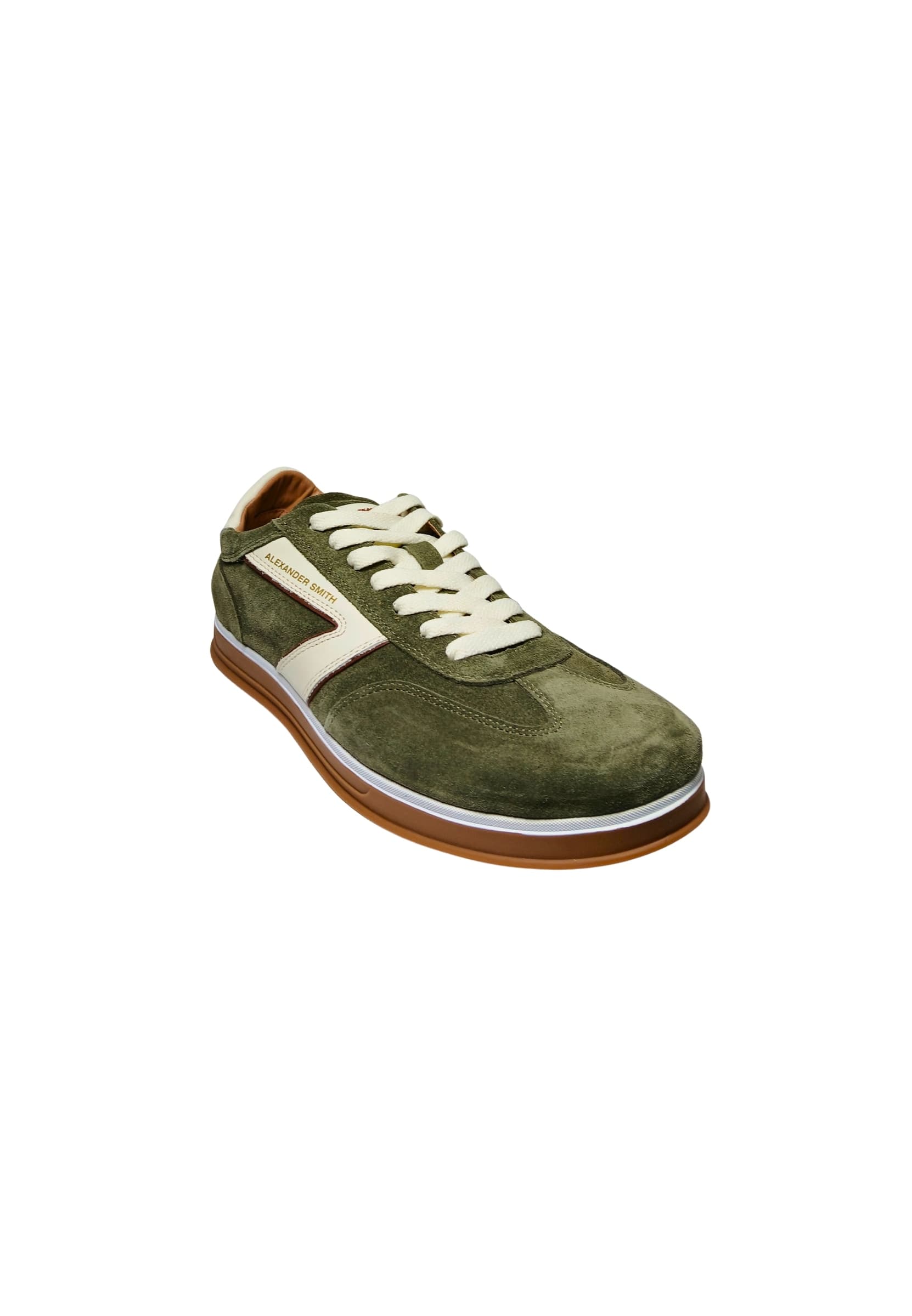 ALEXANDER SMITH TMM_3350_MTF Alexander Smith Uomo Camoscio Verde - 2
