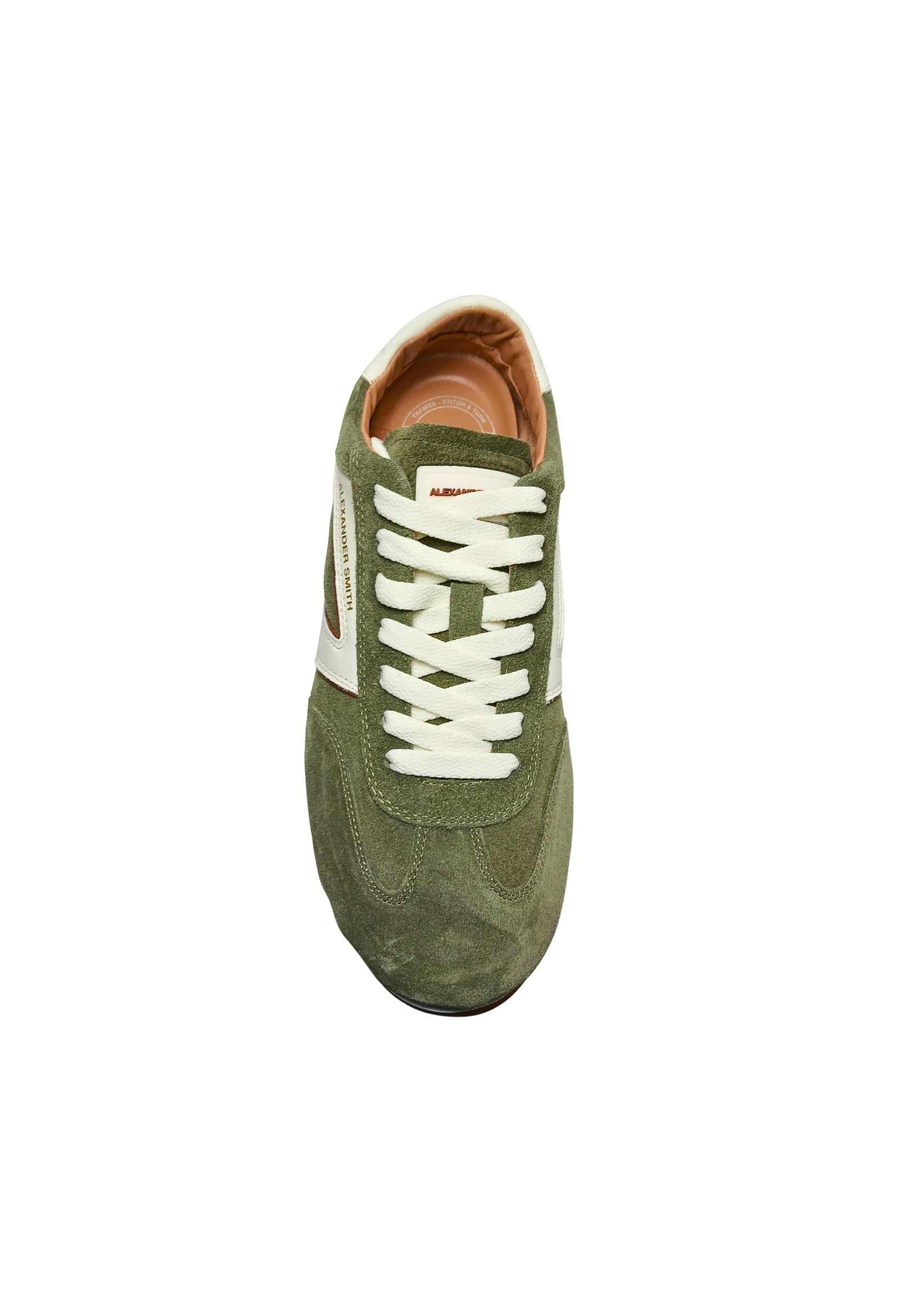 ALEXANDER SMITH TMM_3350_MTF Alexander Smith Uomo Camoscio Verde - 3
