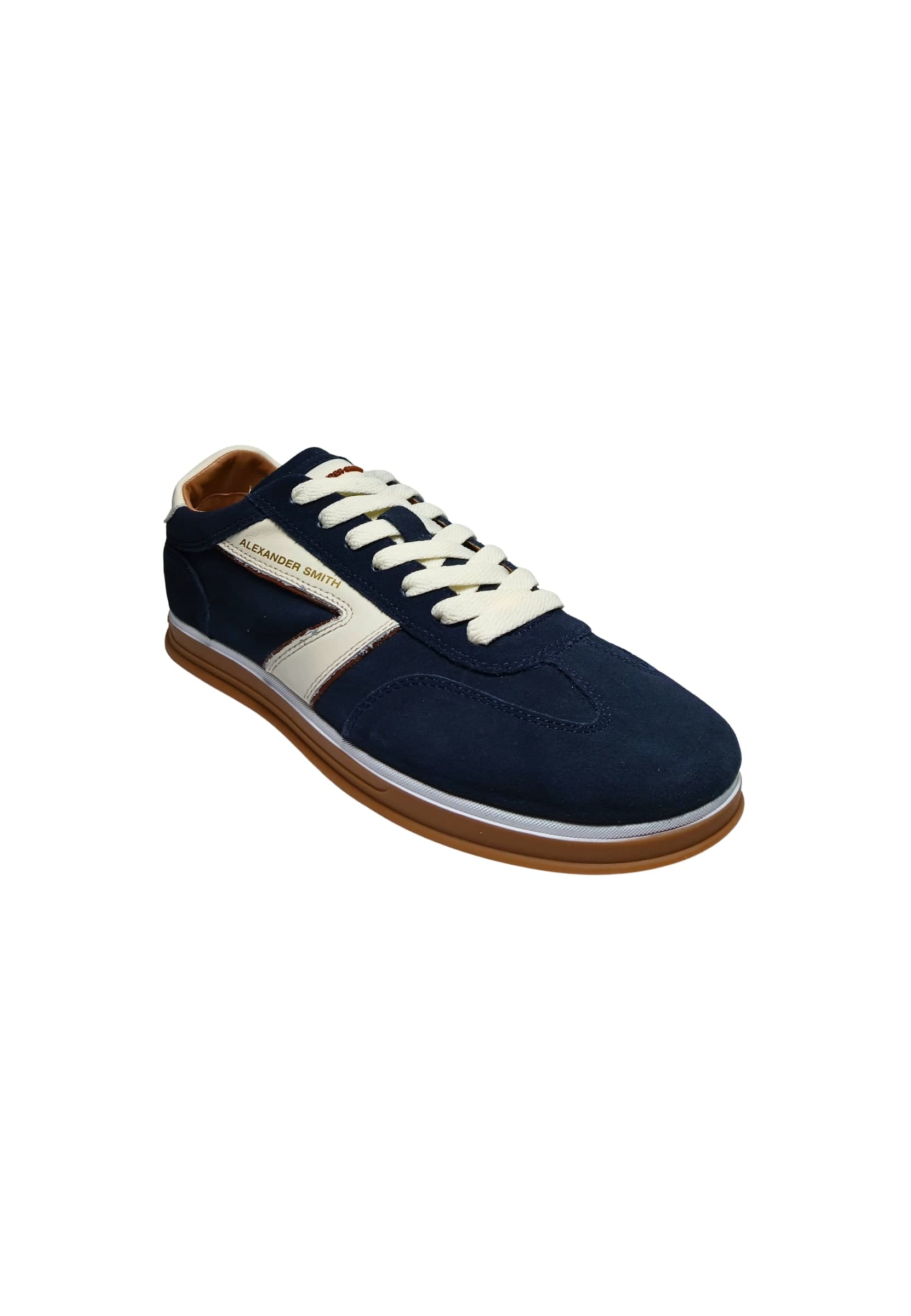 ALEXANDER SMITH TMM_3350_BDF Alexander Smith Uomo Camoscio Blu - 2