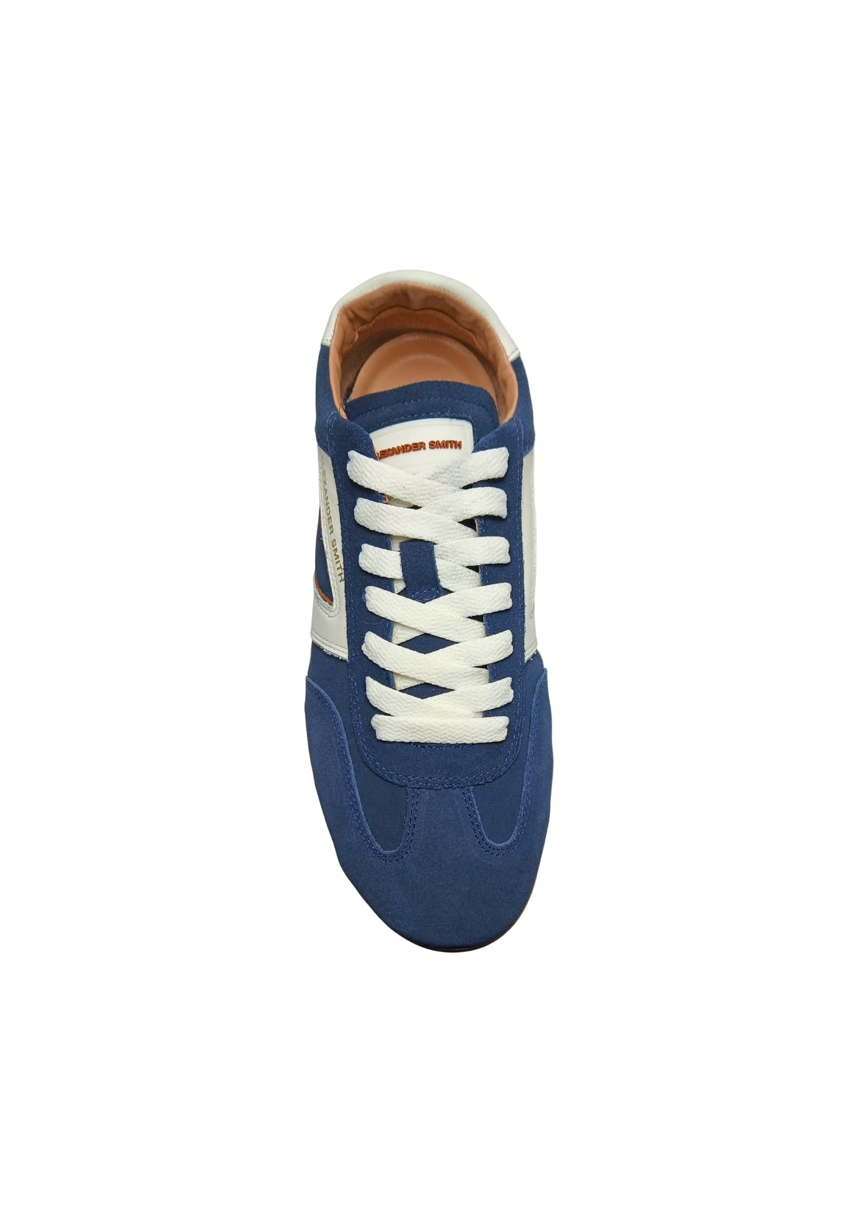 ALEXANDER SMITH TMM_3350_BDF Alexander Smith Uomo Camoscio Blu - 3