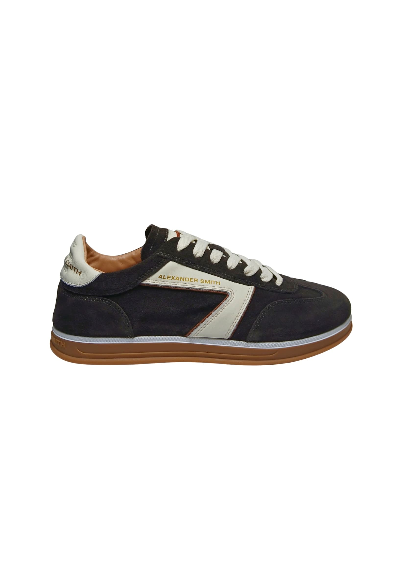 ALEXANDER SMITH TMM_3350_DBF Alexander Smith Uomo Camoscio Marrone – BROWN