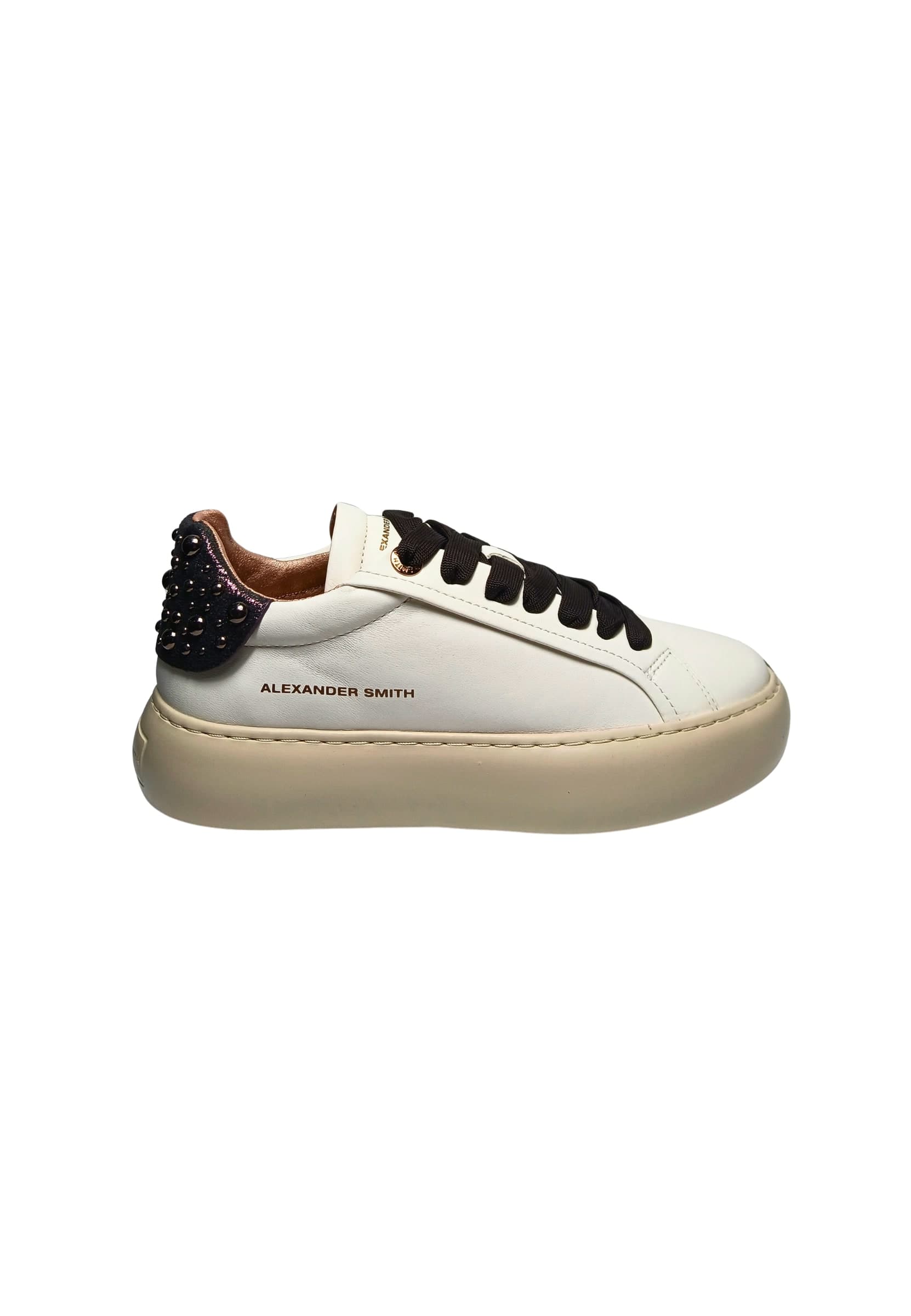 ALEXANDER SMITH SOW_3579_ODZ Alexander Smith Donna Pelle Bianco – WHITE