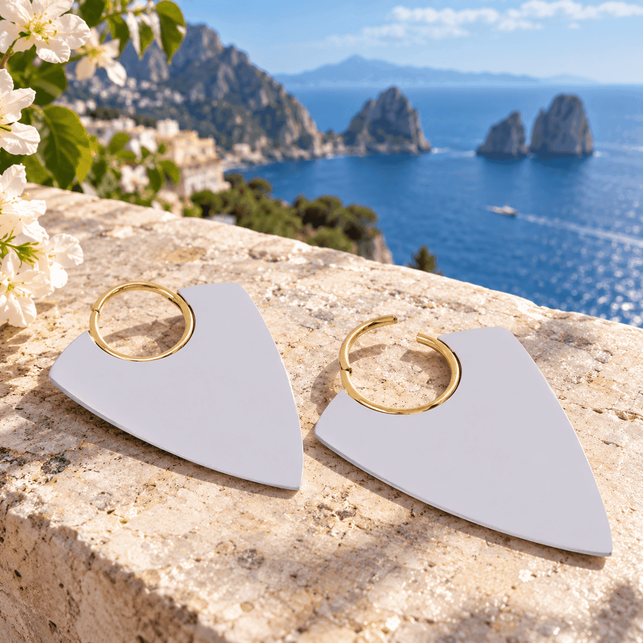 Anartxy  -  Orecchini a perno triangolari Essentials - 4