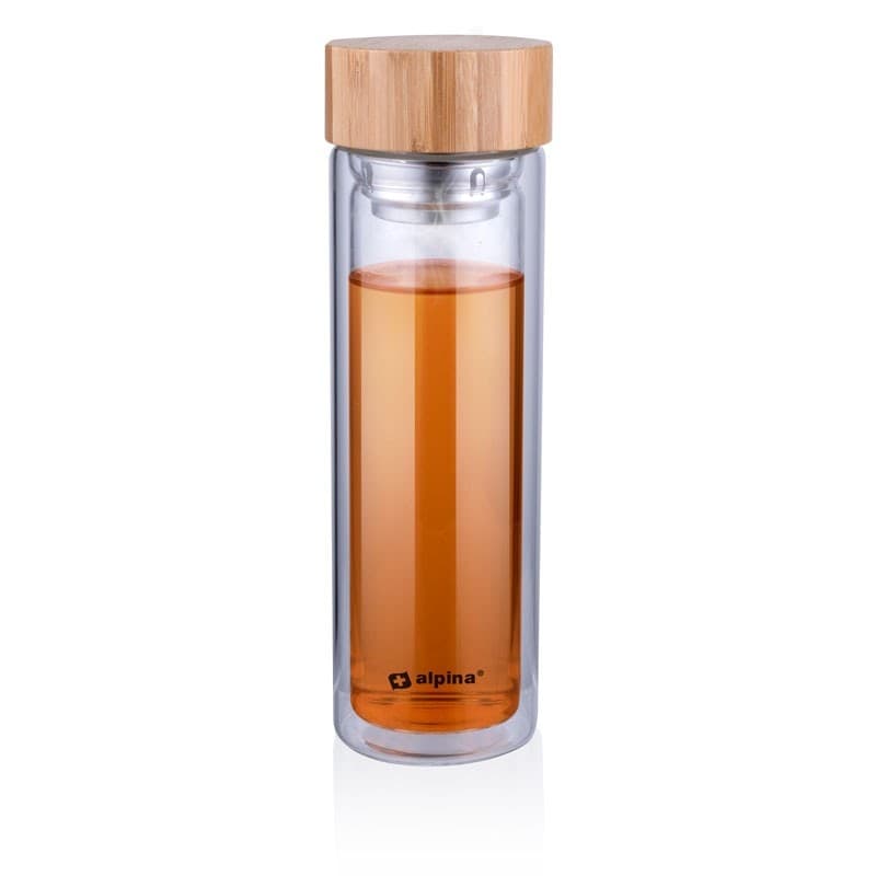 Alpina - Thermal glass bottle (double wall) 450 ml - 13