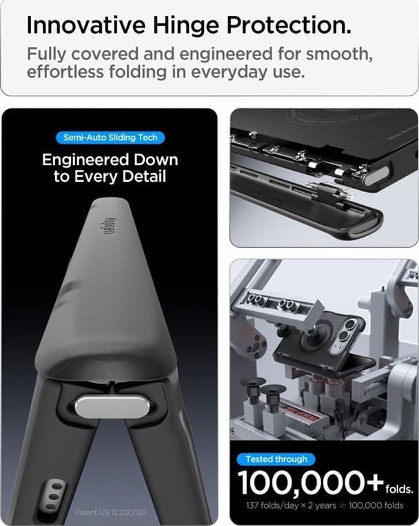 Spigen Ultra Hybrid Pro MagSafe - Custodia doppia per iPhone (Nero ghiaccio) - 9