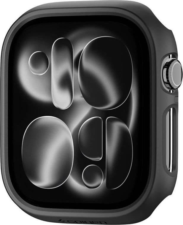 Spigen Thin Fit - Custodia per Apple Watch 12 42mm (Nero) - 3