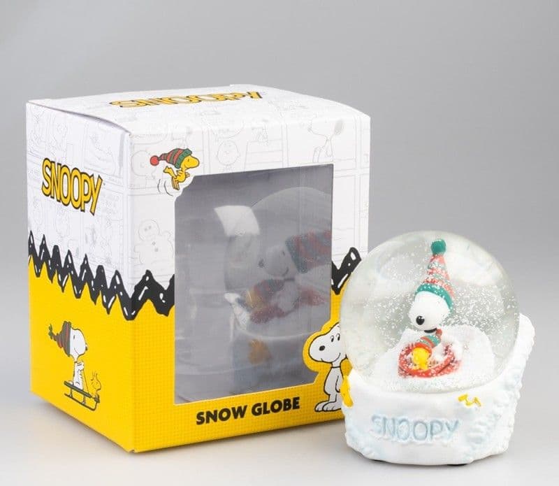 Snoopy - Globo di neve in vetro in confezione regalo - 2