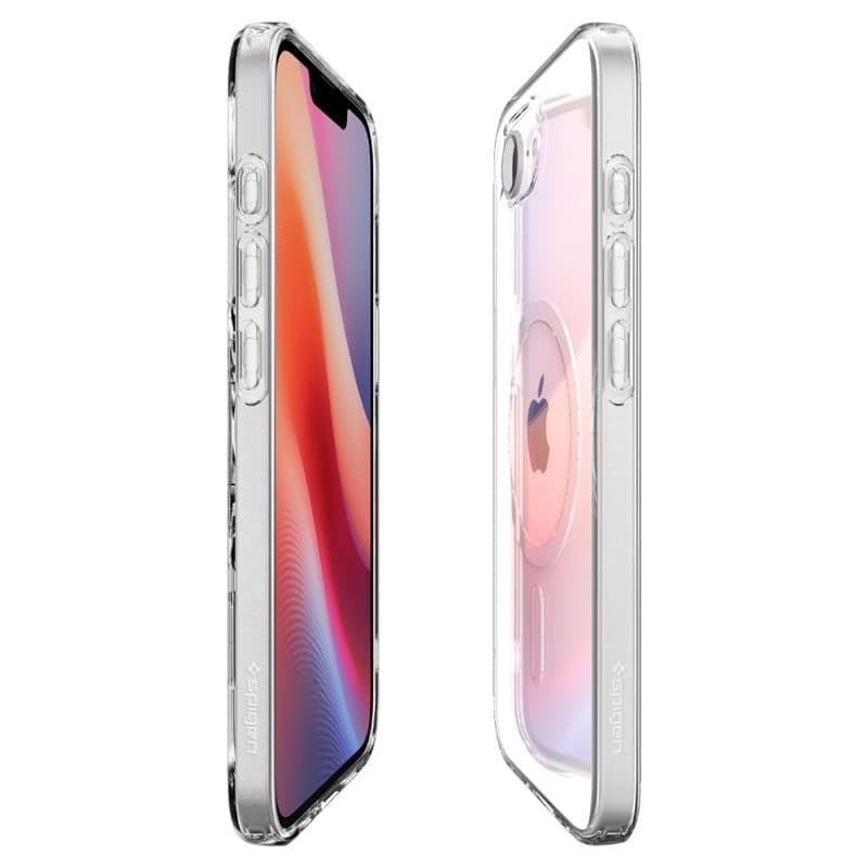 Spigen Liquid Crystal Mag MagSafe - Custodia per iPhone 17e / 16e (trasparente) - 7