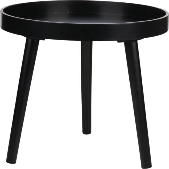 Arti Casa - Round Coffee Table for Living Room 40x36 cm (Black) - 2