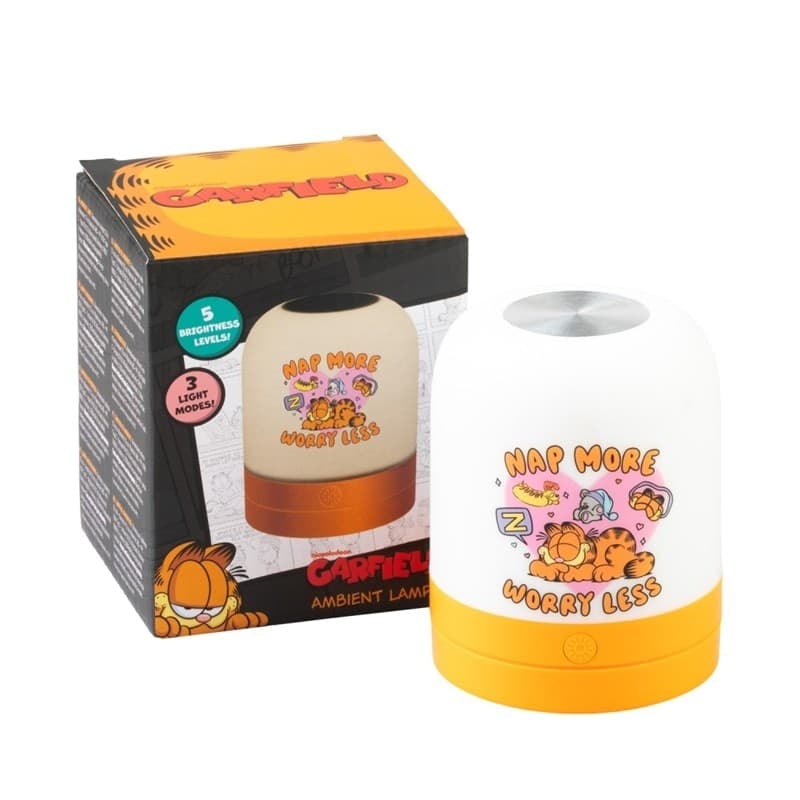 Garfield - Lampada ambientale a LED wireless USB-C per bambini con controllo della luminosita - 2