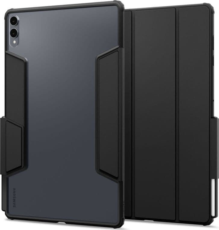 Spigen Ultra Hybrid Pro - Custodia per Samsung Galaxy Tab S12 Ultra / S11 Ultra 14.6" (Nero) - 2