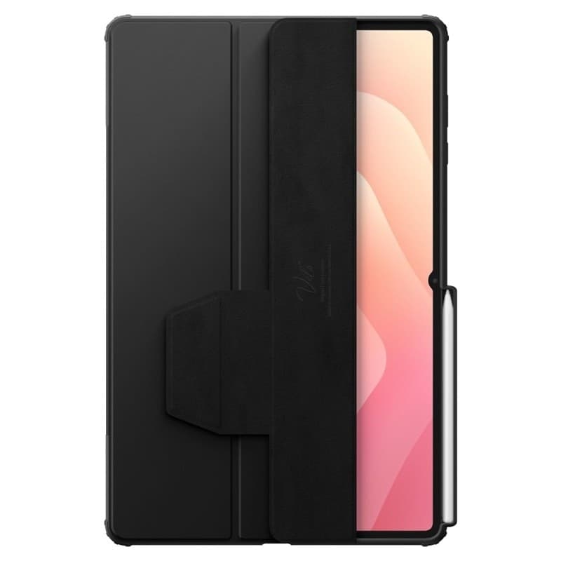 Spigen Ultra Hybrid Pro - Custodia per Samsung Galaxy Tab S12 Ultra / S11 Ultra 14.6" (Nero) - 4