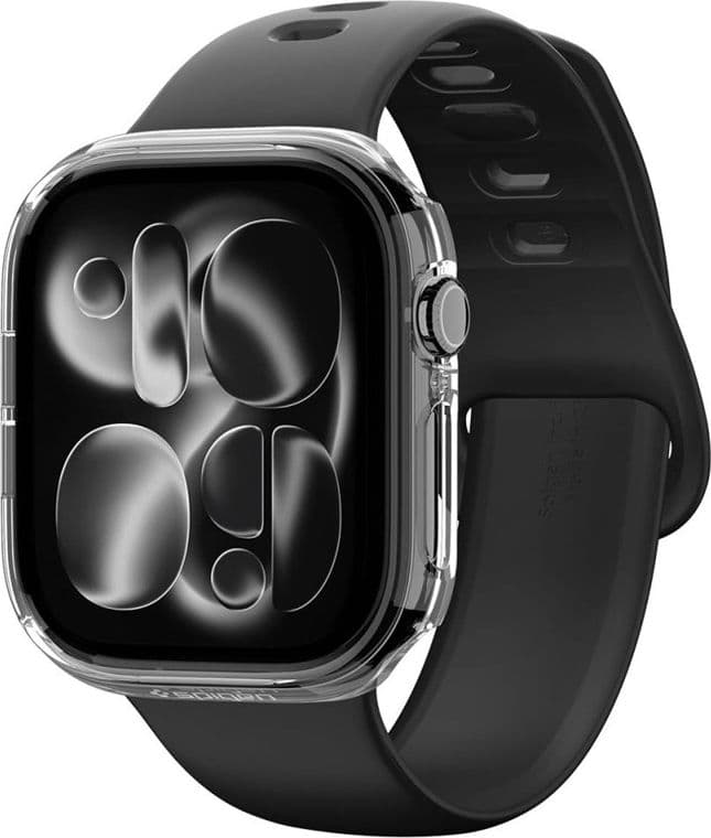 Spigen Thin Fit - Custodia per Apple Watch 12 46mm (Trasparente) - 4