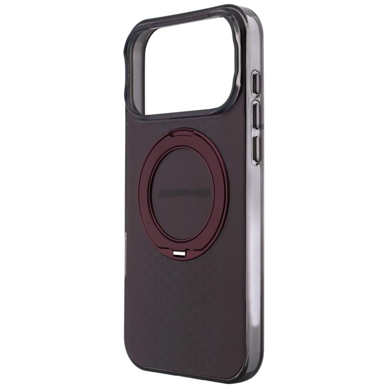 Custodia AMG IML Double Layer Urban Line con anello di supporto e MagSafe per iPhone 18 Pro Max / 17 Pro Max (Bordeaux) - 6