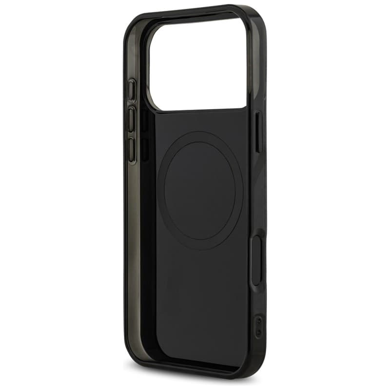Custodia AMG IML Double Layer Rhombs MagSafe per iPhone 18 Pro Max / 17 Pro Max (Nero / Rosso) - 7