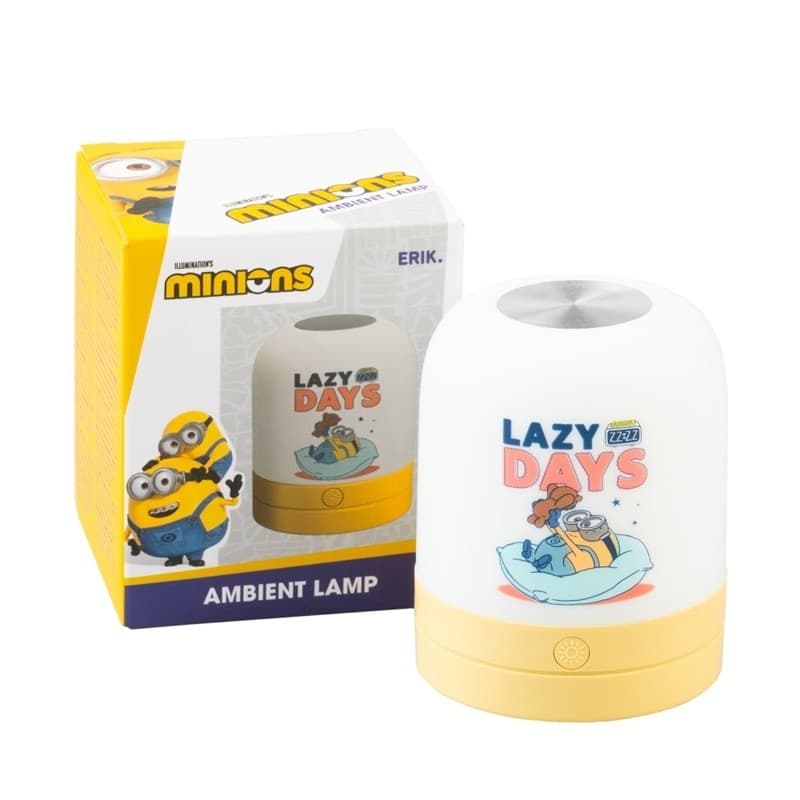Minions - Lampada ambientale a LED wireless USB-C per bambini con luminosita regolabile - 2