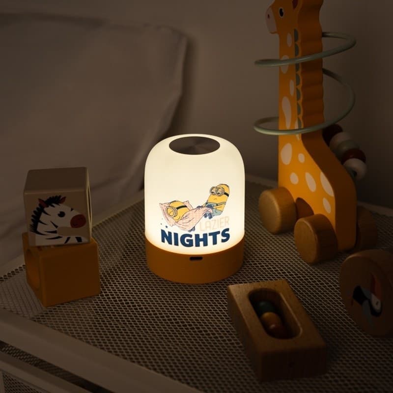 Minions - Lampada ambientale a LED wireless USB-C per bambini con luminosita regolabile - 7