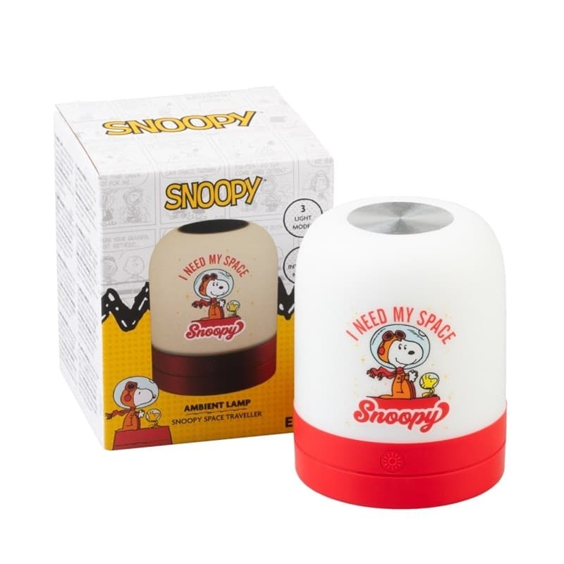 Snoopy - Lampada ambientale a LED wireless USB-C per bambini con luminosita regolabile - 2