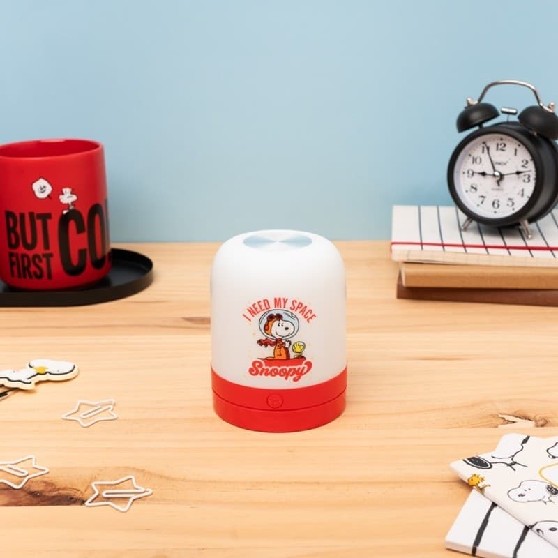 Snoopy - Lampada ambientale a LED wireless USB-C per bambini con luminosita regolabile - 3