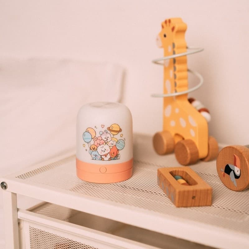 BT21 - Lampada ambientale a LED wireless USB-C per bambini con luminosita regolabile - 6