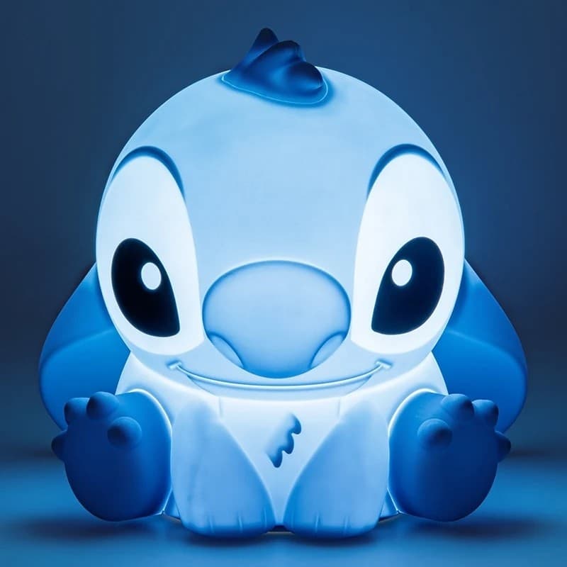 Disney Stitch - Luce notturna a LED in morbido silicone per bambini con luminosita regolabile - 4