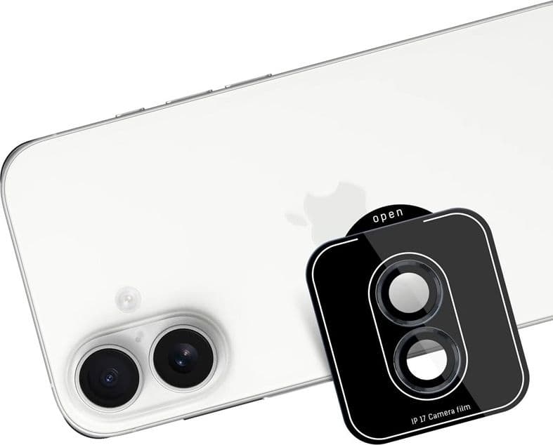 3mk Lens Protection Pro - Camera Lens Glass for iPhone 17 (Black) - 5