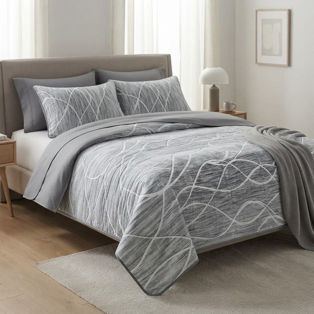 Trapunta Matrimoniale Zucchissime 260×260 cm – Made in Italy