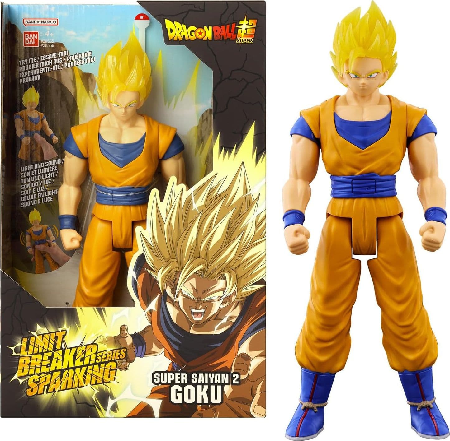 Bandai - Dragon Ball Super Action Figure Gigante con Fuzione 30 cm - 2
