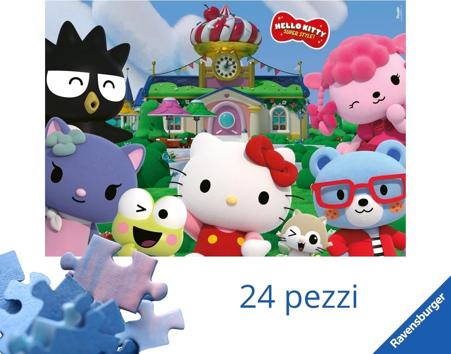 Ravensburger - Hello Kitty Puzzle Giant Floor Da 24 Pezzi - 3