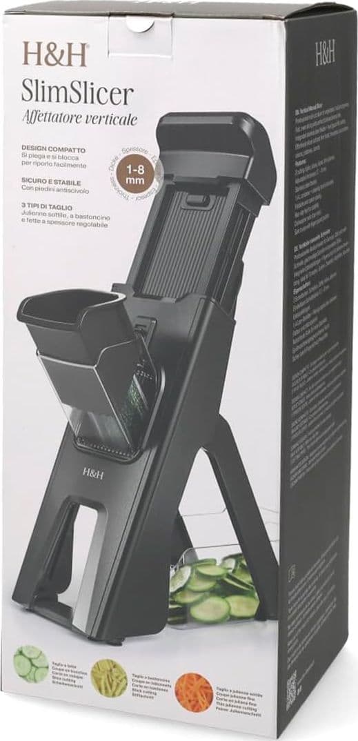 Affettatutto Verticale Compact Nero - 2