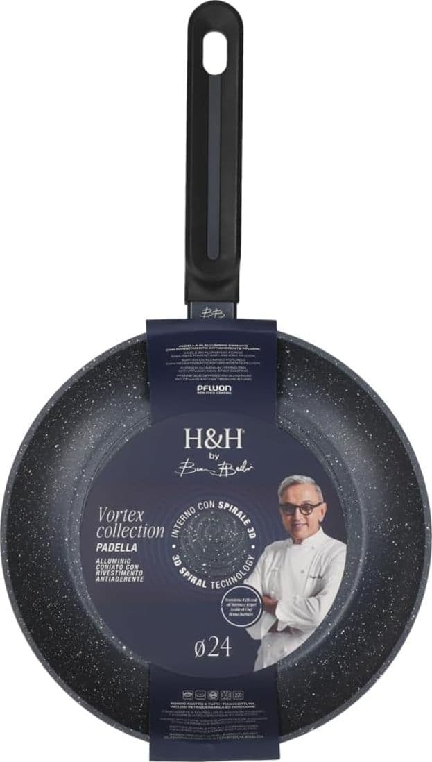 Padella H&H ATD Vortex Barbieri 24 cm per Induzione - 2