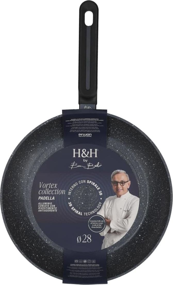 Padella H&H ATD Vortex Barbieri 28 cm per Induzione - 2