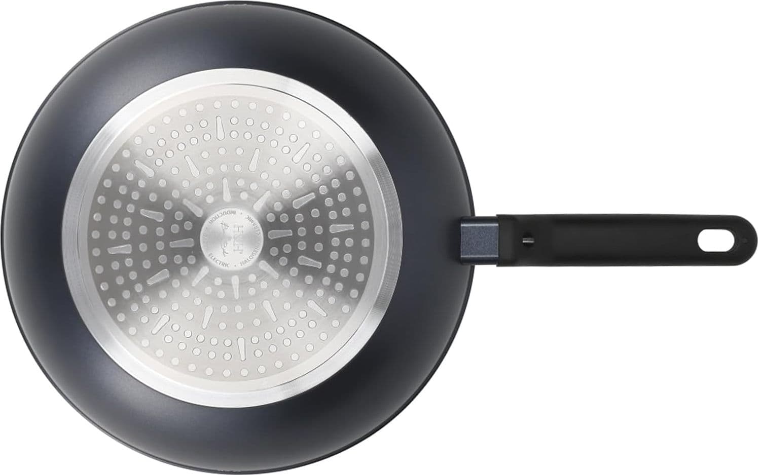 Padella Wok H&H ATD Vortex Barbieri 28 cm per Induzione - 3