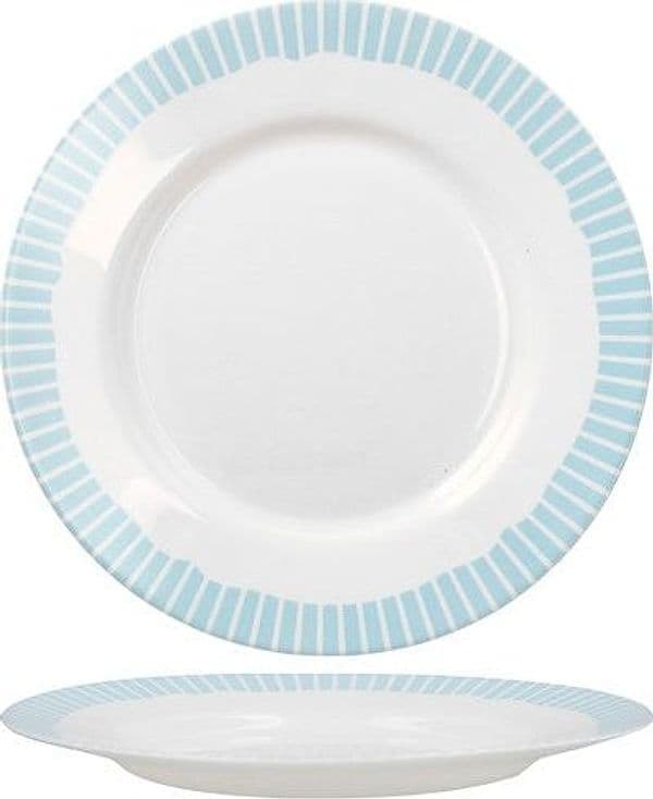 Servizio Tavola 18 Pezzi in Vetro Romantic Blue - 3