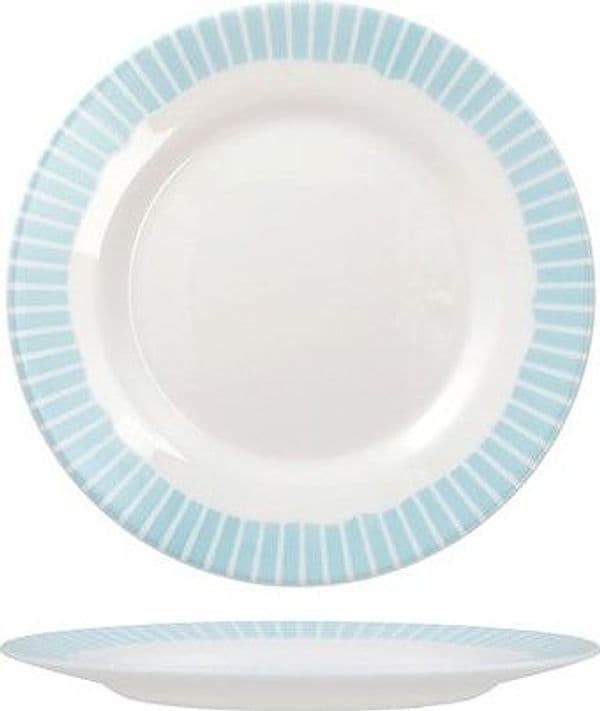 Servizio Tavola 18 Pezzi in Vetro Romantic Blue - 4
