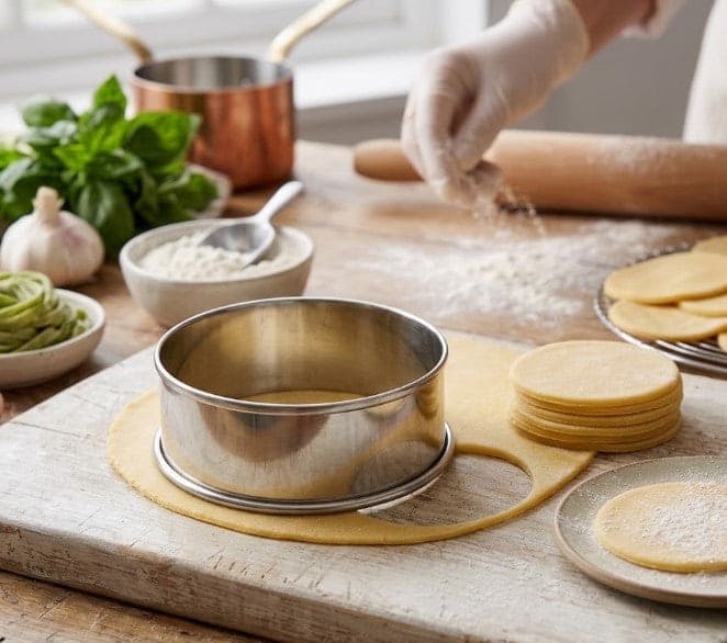 Tagliapasta Tondo Liscio 6,5 cm - 2