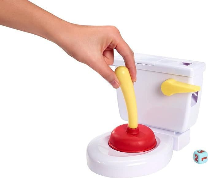 Mattel Games - Acchiappa la Cacca con Toilet Incluso - 3