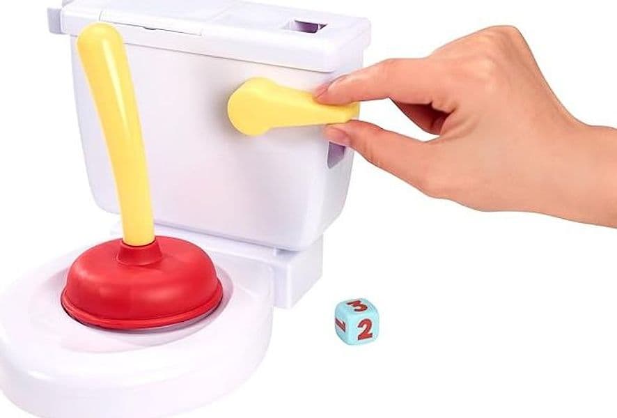 Mattel Games - Acchiappa la Cacca con Toilet Incluso - 4