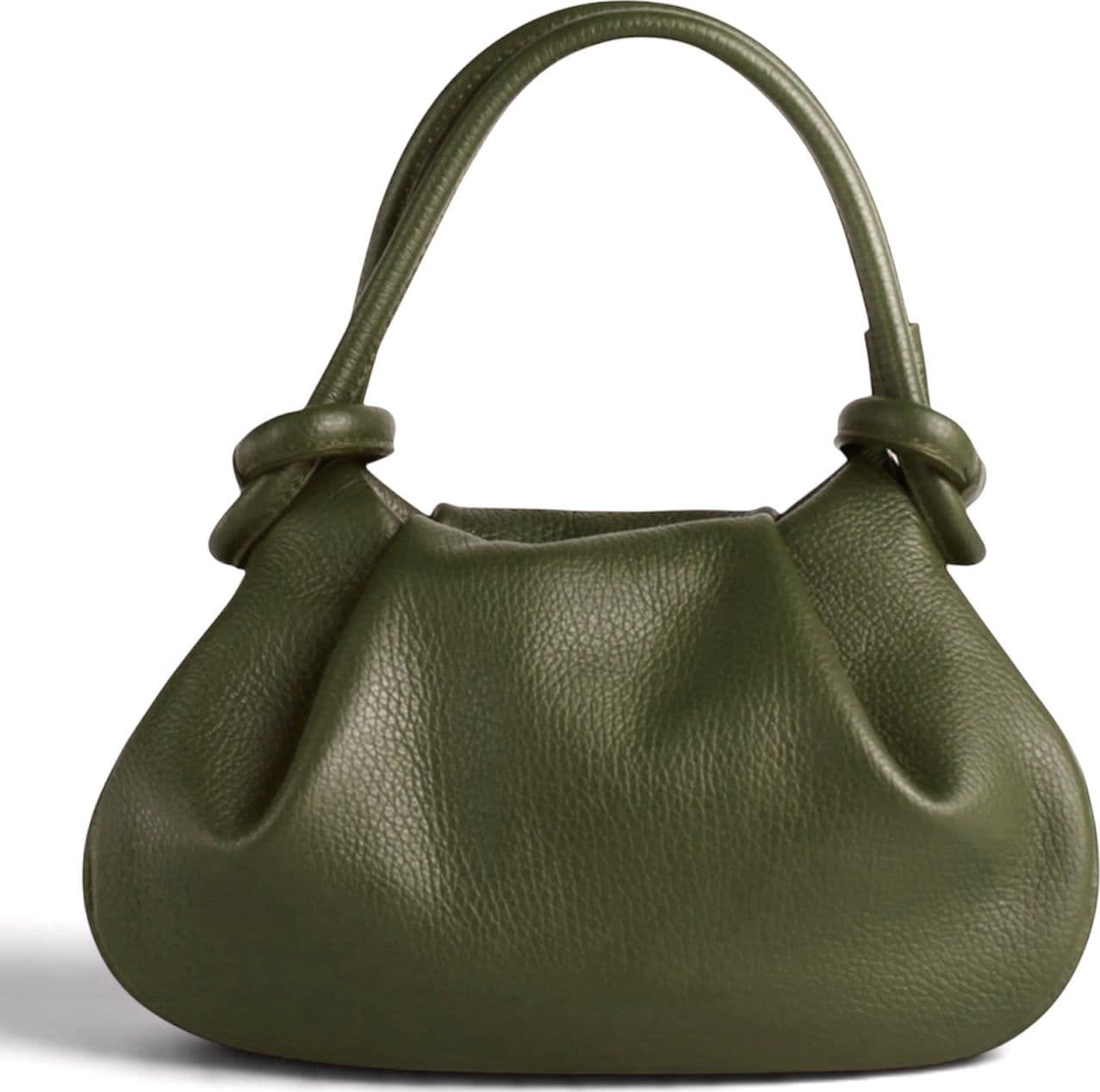 Modarno Borsetta a mano con manico convertibile "Linda" in vera pelle 28x8x16cm - 16