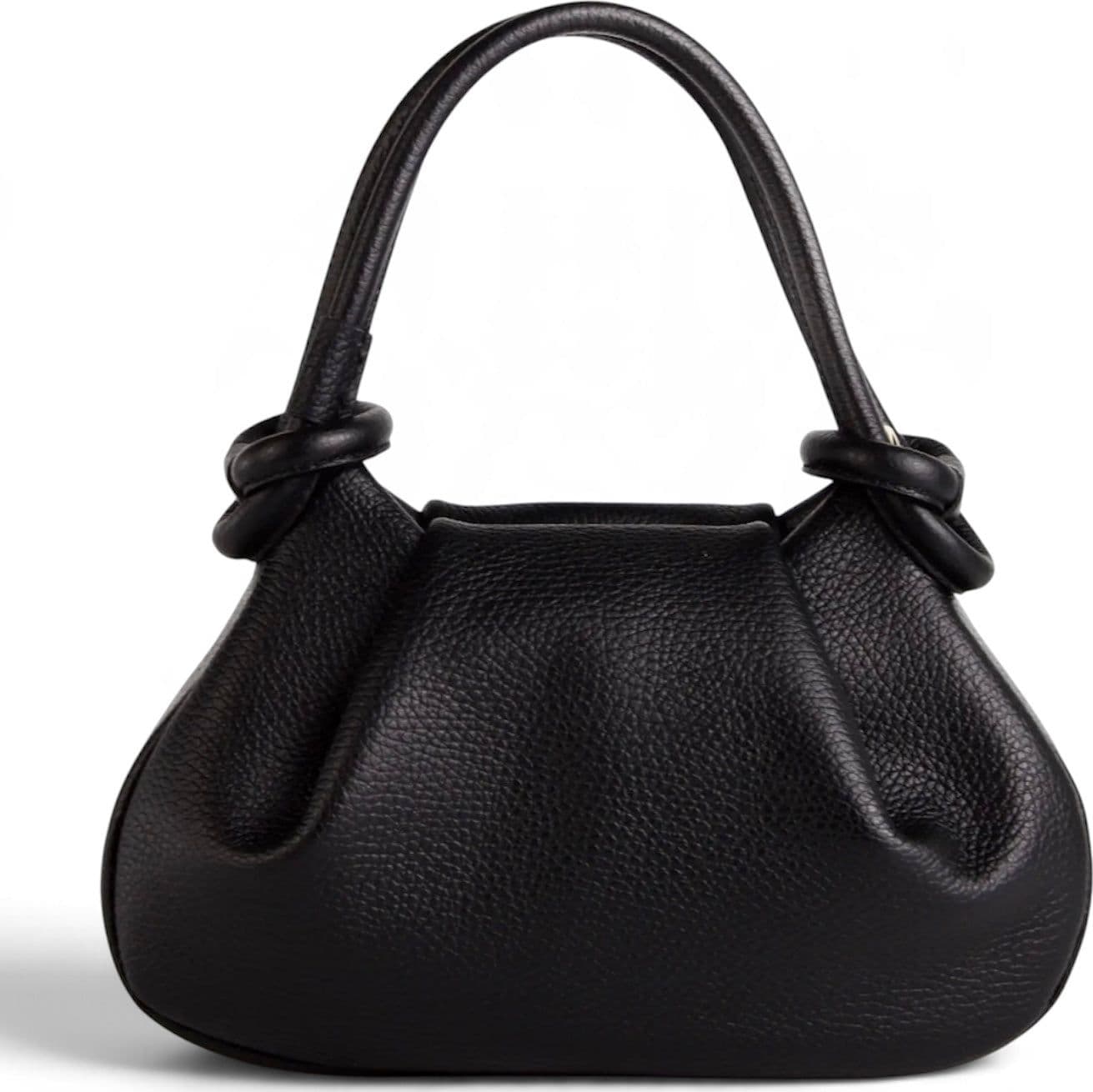 Modarno Borsetta a mano con manico convertibile "Linda" in vera pelle 28x8x16cm - 7